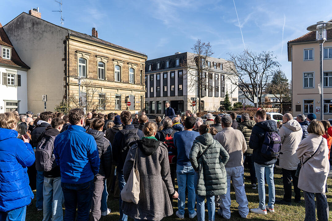 Der Spitzenkandidat der Liberalen gab sich bürgernah.