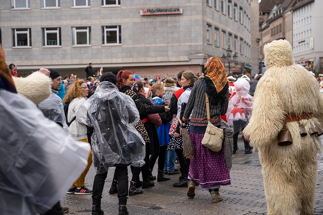 Der traditionelle Umzug zog ca. 70.000 Faschingsfreunde an.