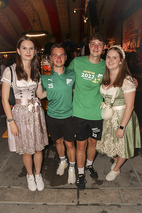 Die Partyband "Radspitz" sorgte für super Stimmung!