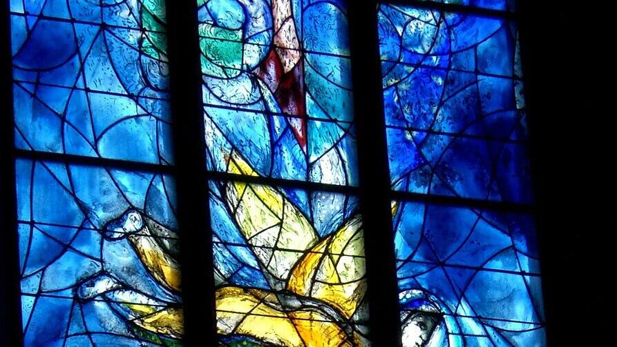 Die Chagall-Fenster in St.Stephan