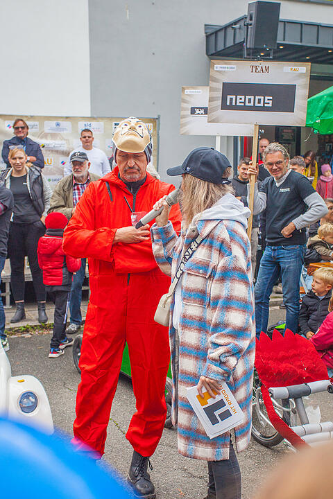 Viele verschiedene Kisten und rasante Fahrten sorgten für Begeisterung!