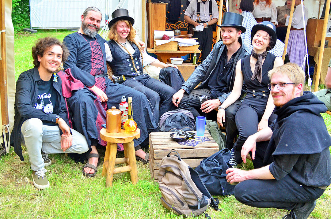 Wave-Gotik-Treffen 2022 - die Besucher