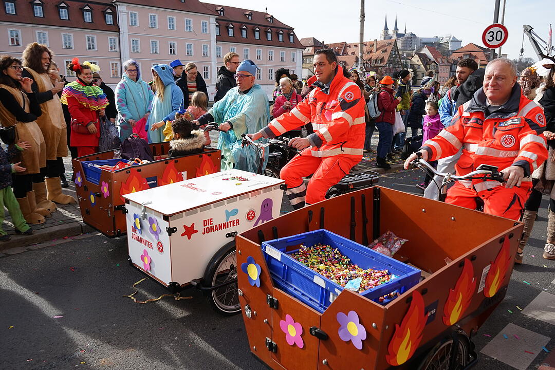 Die schönsten Bilder vom Faschingsumzug Bamberg 2025