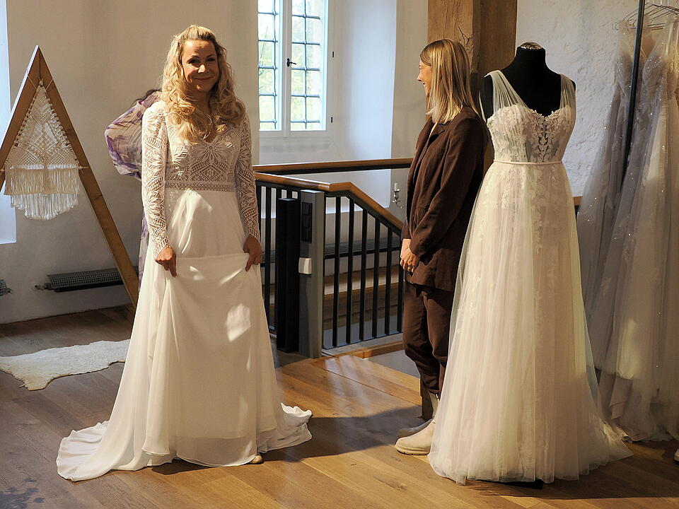 Beim Wedding Festival gab es alles rund um das Thema Hochzeit.