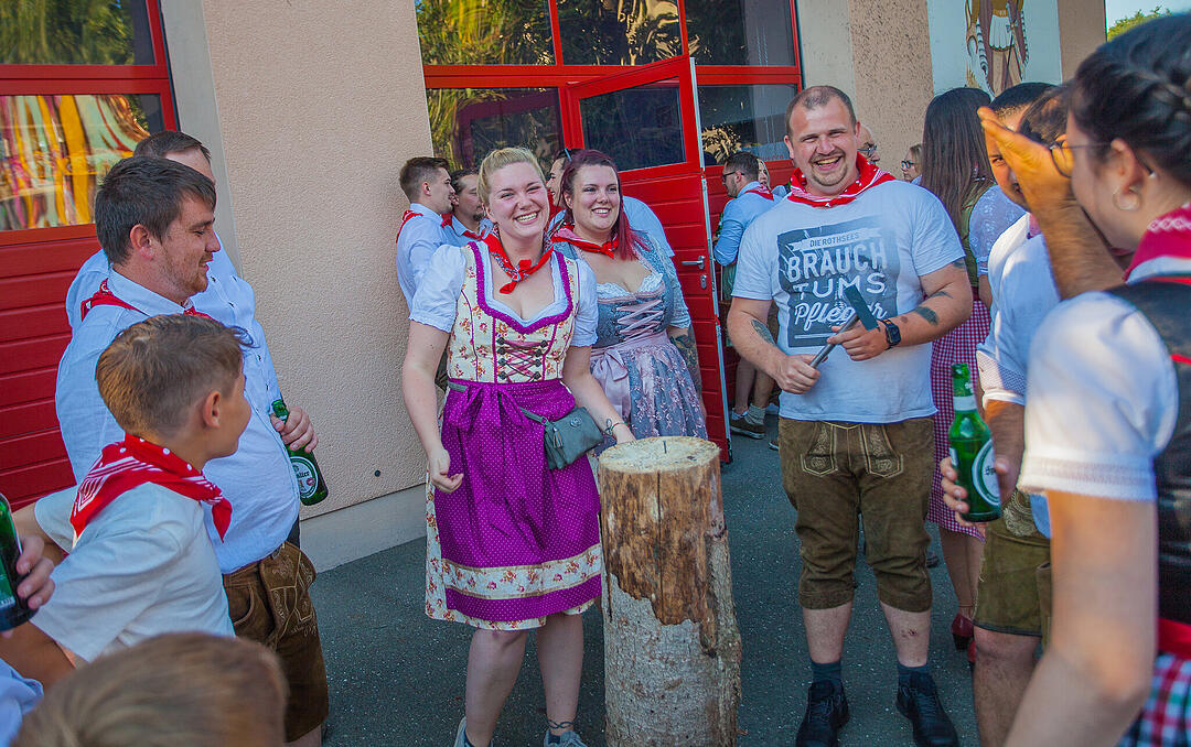 Grandioser Auftakt mit den Rothsee Musikanten.