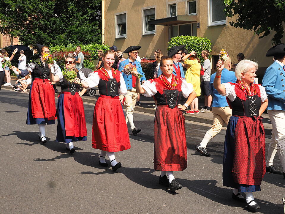 Großer historischer Festzug durch Bad Kissingen!