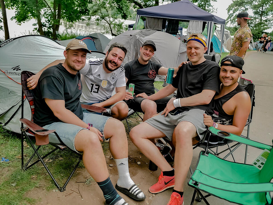 Die coolsten Bilder vom Samstag bei Rock im Park - Camping Teil 2