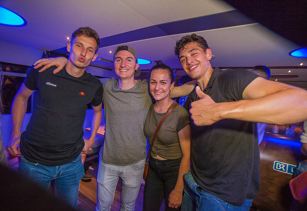 Bayern 3 Partyschiff in Fürth