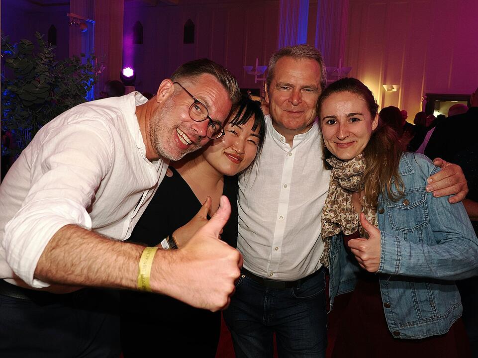 Im Kurgarten-Café fand dieses einzigartige Event statt.