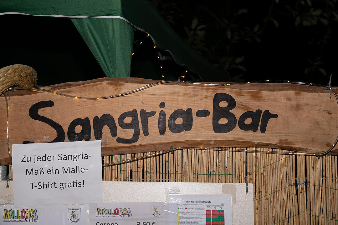 Impressionen von der Partynacht
