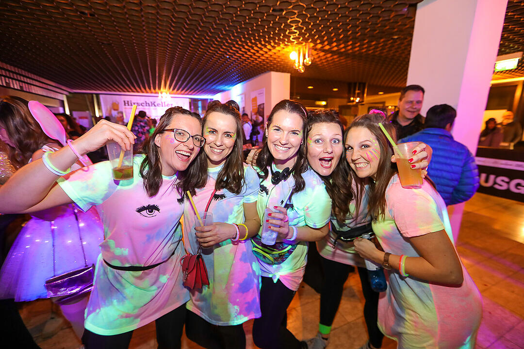 Beste Partystimmung in der Stadthalle