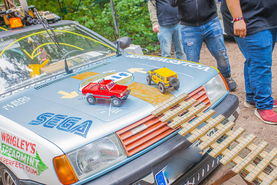 Viele verschiedene Kisten und rasante Fahrten sorgten für Begeisterung!