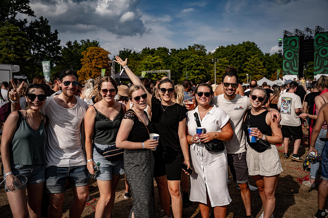 Der Marienbergpark verwandelte sich in die wunderbarste Tanzfläche der Stadt.