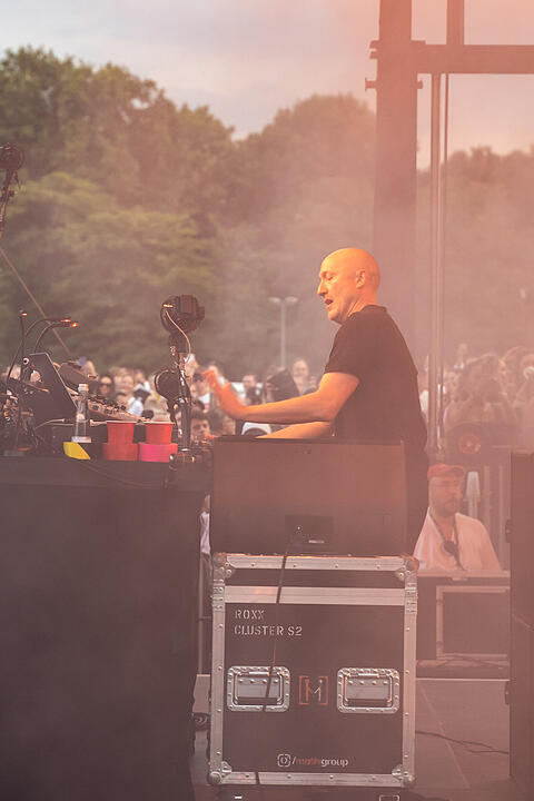Weltstar Paul Kalkbrenner in Nürnberg.