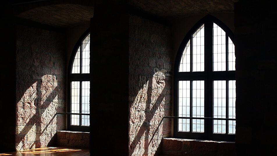 Ein Blick ins Innere des Schlosses.