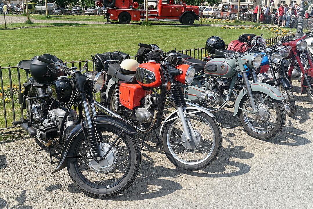 Hunderte von Oldtimern konnten bestaunt werden!