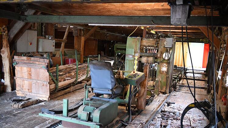 Im Sägewerk der Familie Partheymüller. Foto: Ronald Rinklef