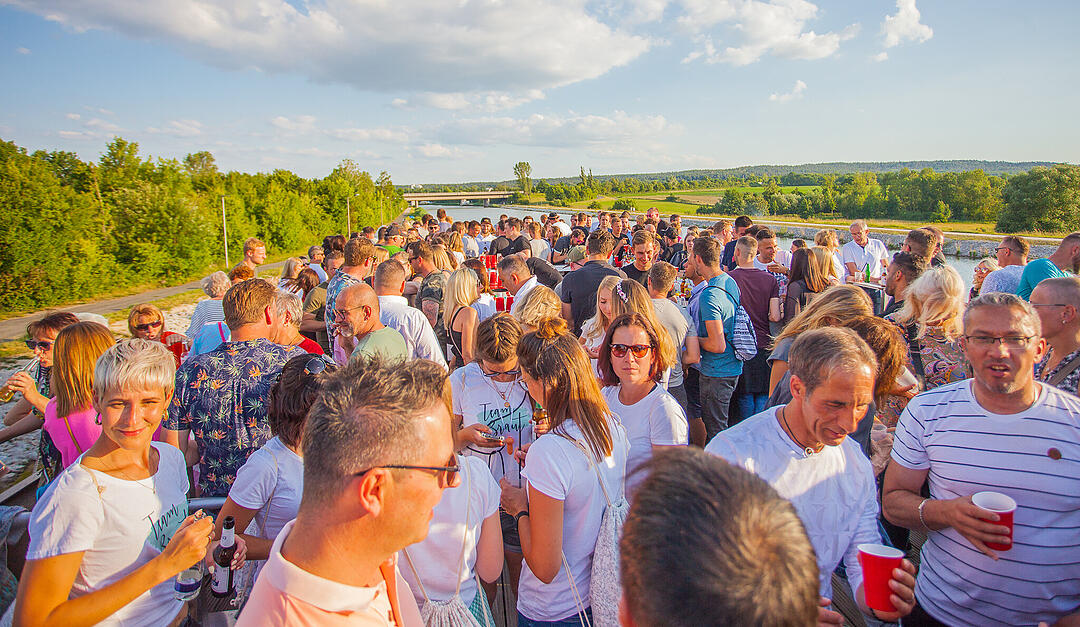 Bayern 3 Partyschiff in Fürth