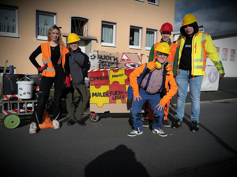 Faschingszug der 1. Großen Bad Brückenauer Karnevalsgesellschaft