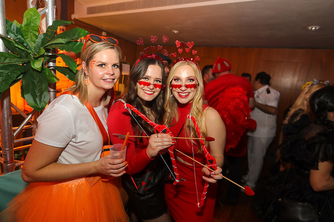 Beste Partystimmung in der Stadthalle