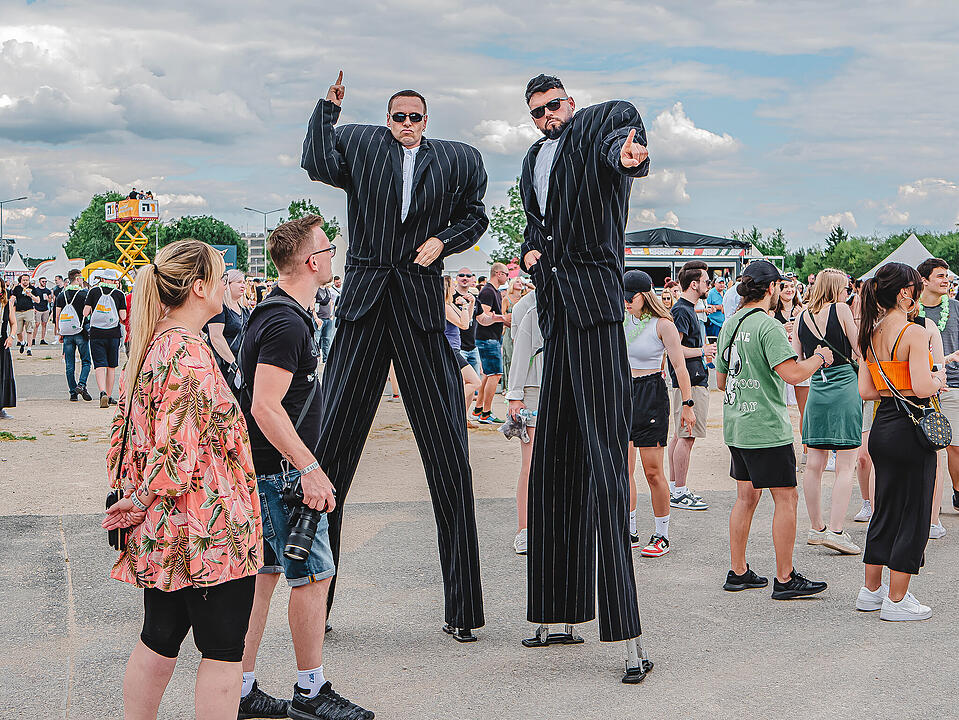 Garlic Land Festival 2022 in Nürnberg: Schrill, verrückt und extravagant.