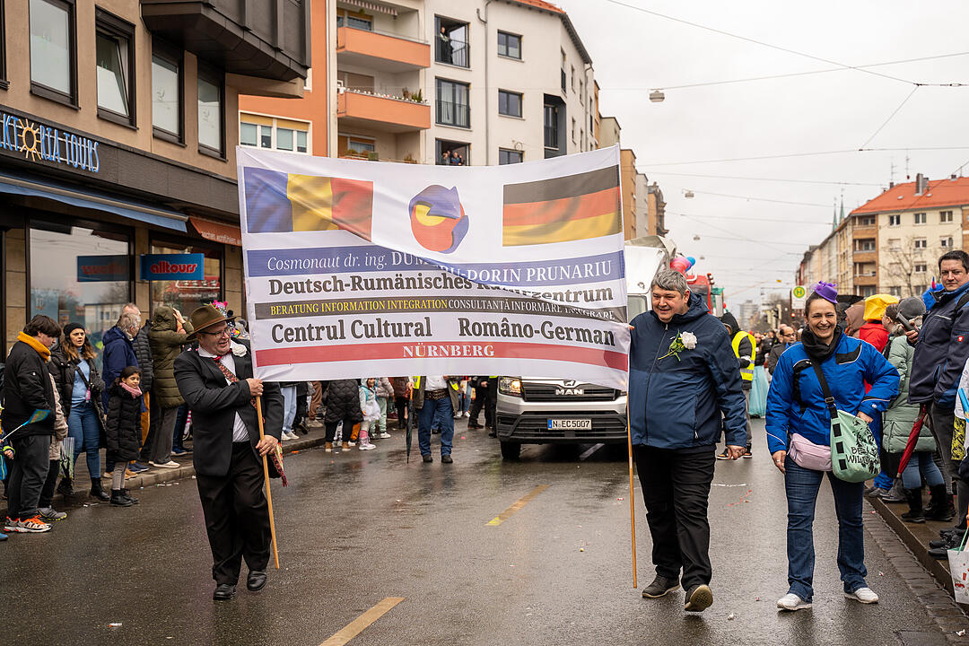 Der traditionelle Umzug zog ca. 70.000 Faschingsfreunde an.