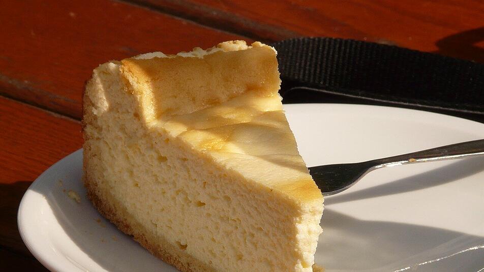 Es geht doch nichts über ein frisches Stück Käsekuchen.