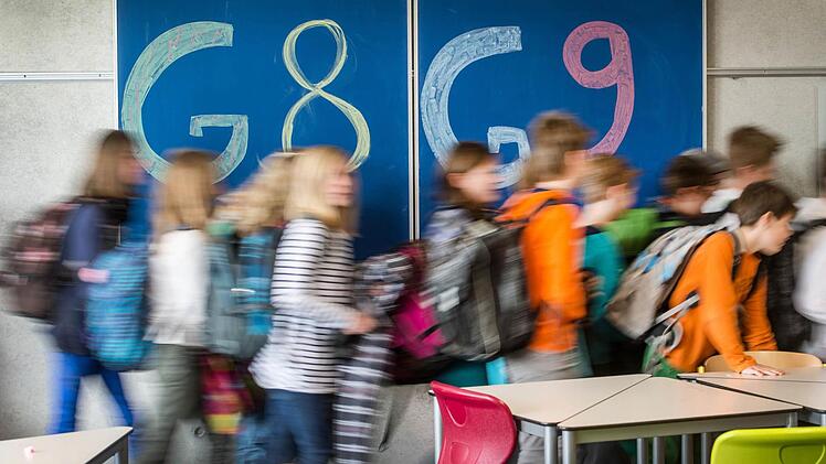 G 8 und G 9 - in Bayern sollen künftig eine gymnasiale Lang- und Kurzform gleichberechtigt nebeneinander existieren. Foto: Armin Weigel/dpa
