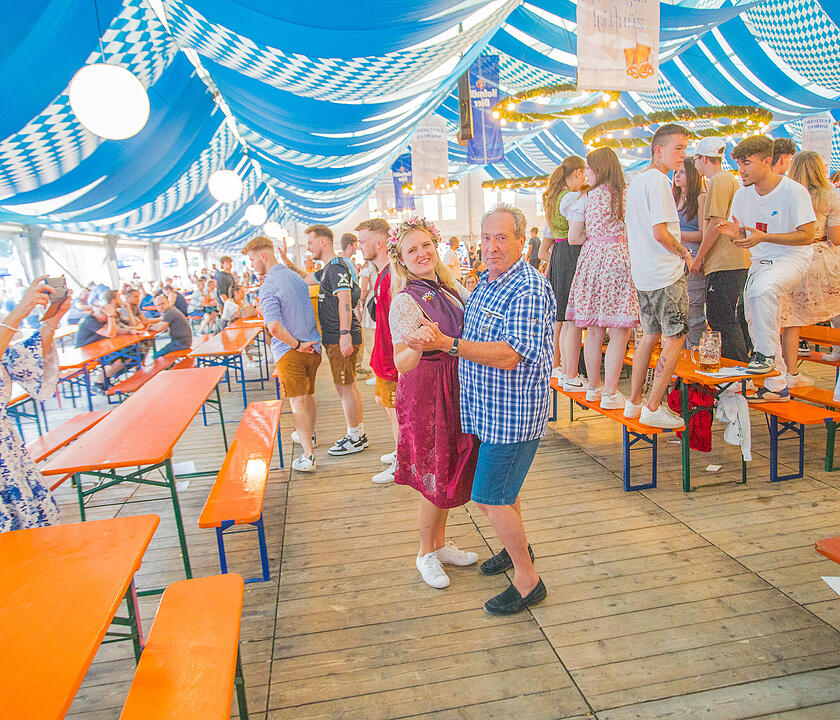 Klostergold spielten am Sonntag