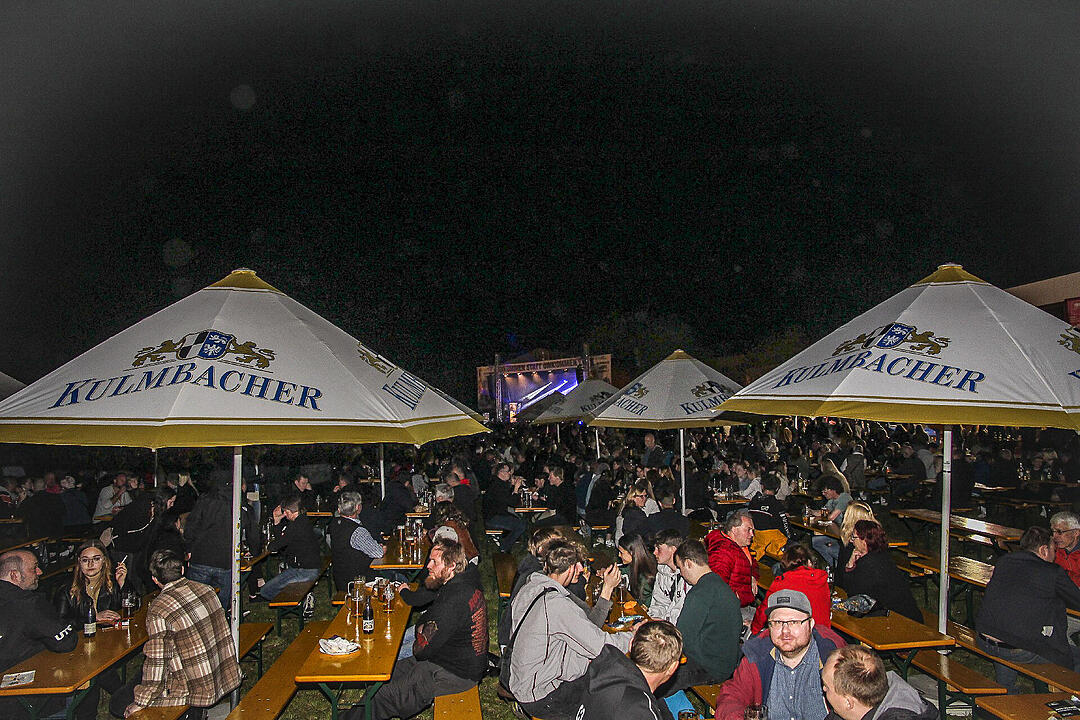 Auf dem Gelände der Kulmbacher Brauerei