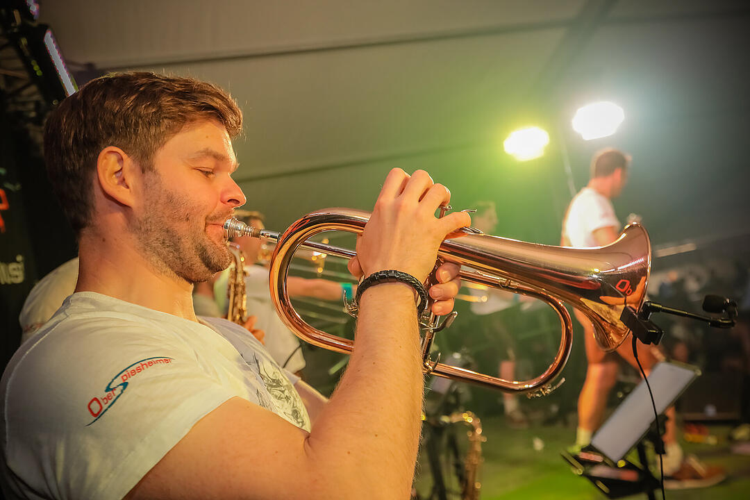 Es herrschte beste Stimmung beim Bierfest!