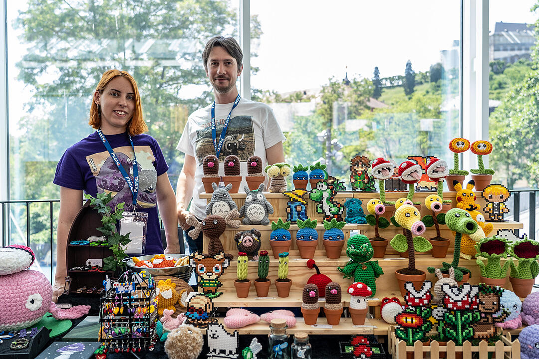 Ganz viele Cosplayer aus Nah und Fern feiern ihr Hobby!