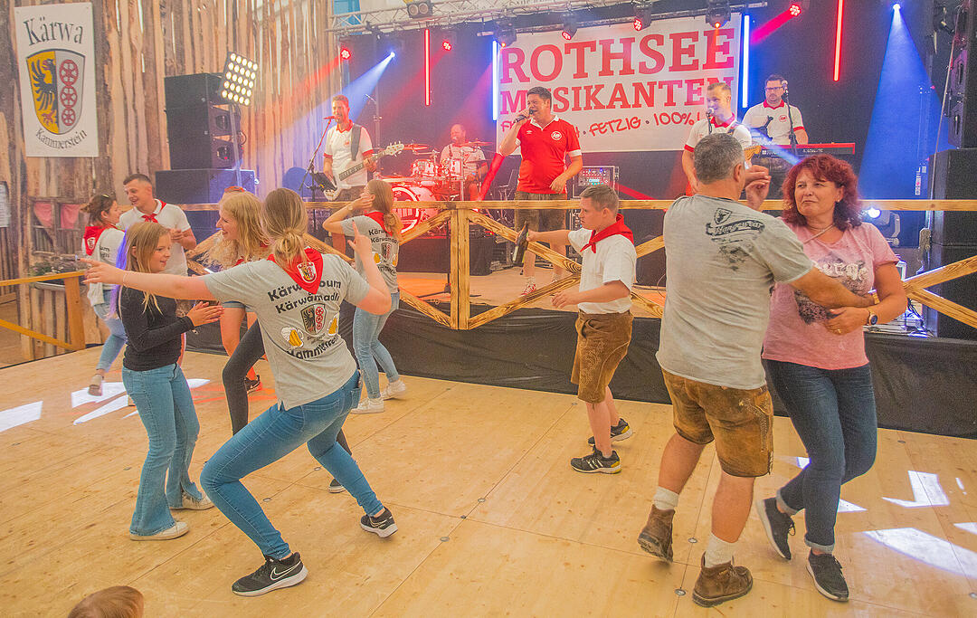 Die Rothsee Musikanten sorgten für klasse Stimmung!