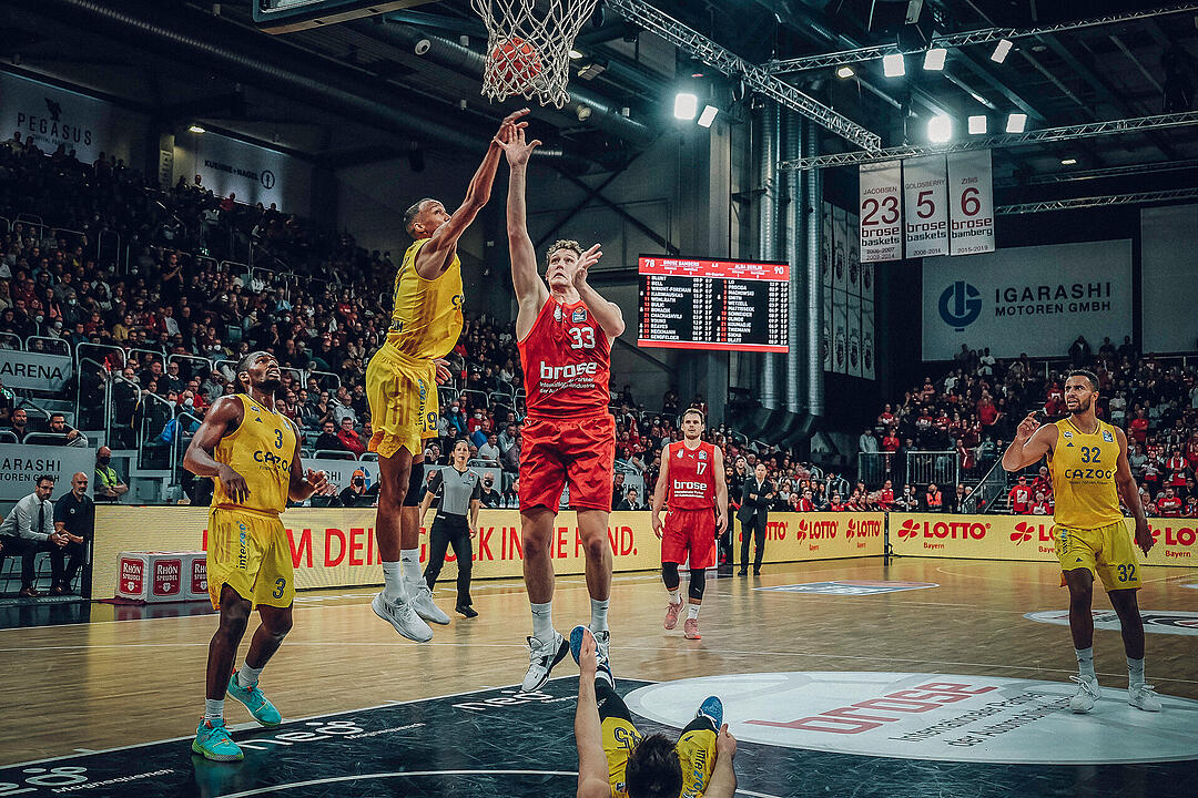 Impressionen vom BBL-Spiel