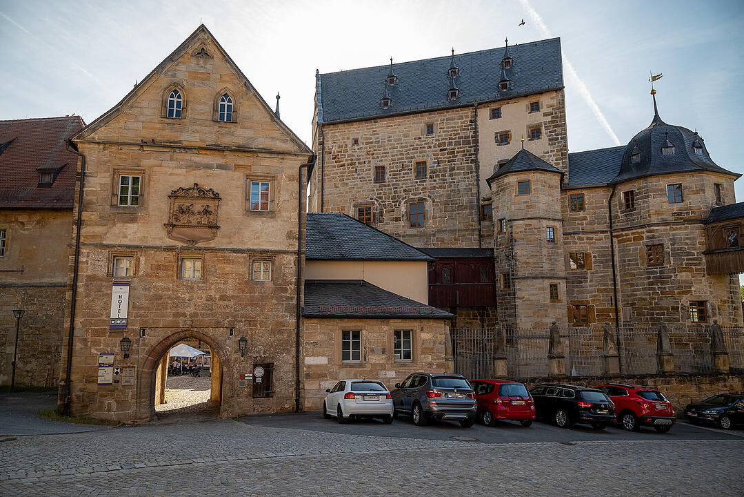 Beeindruckende Schlossanlage
