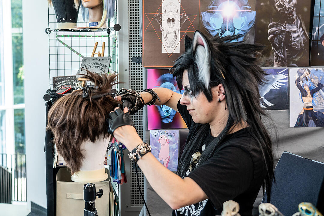 Ganz viele Cosplayer aus Nah und Fern feiern ihr Hobby!