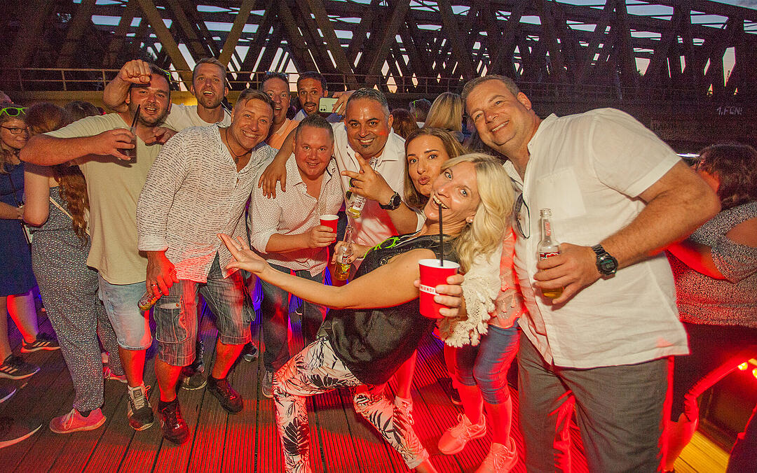Bayern 3 Partyschiff in Fürth