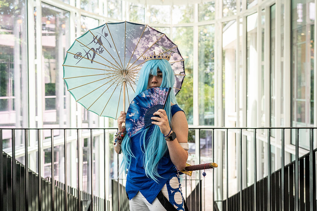 Wunderschöne Cosplays konnten bewundert werden!