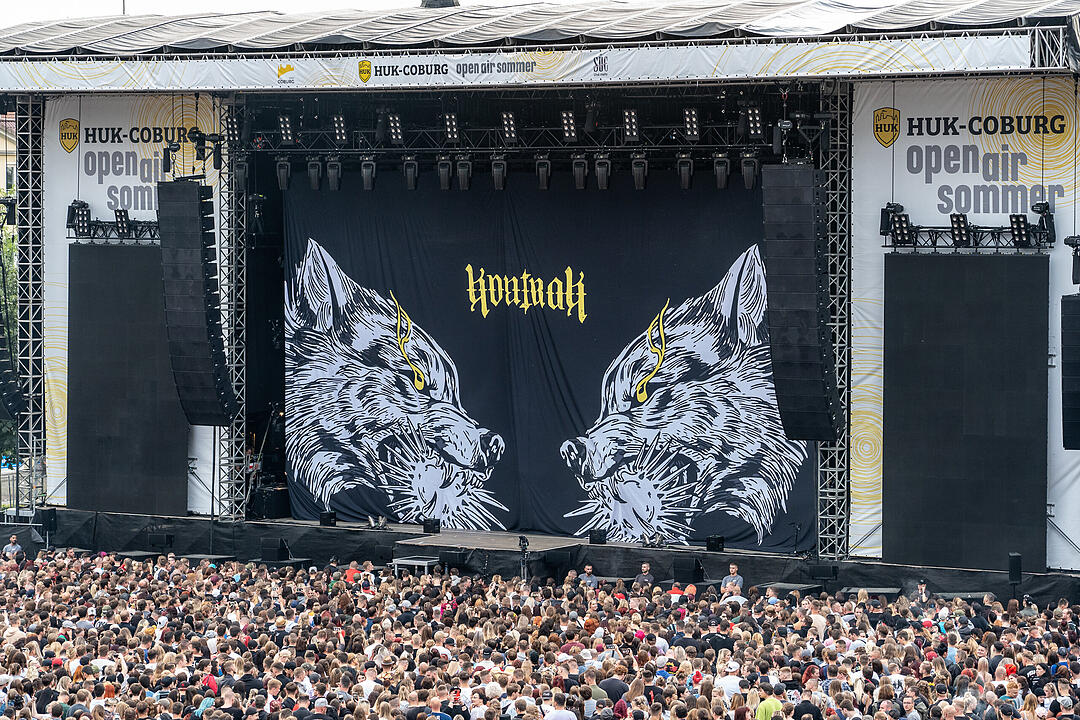 Hammer Konzert! An die 10.000 Kontra K Fans kamen nach Coburg.
