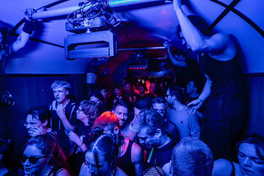 Der Party Zug war wieder unterwegs.