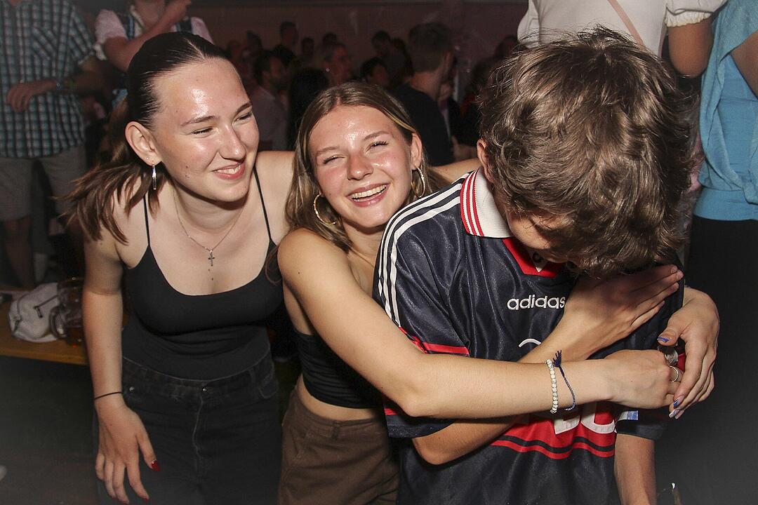 Am Montag spielte die Band "Radspitz".