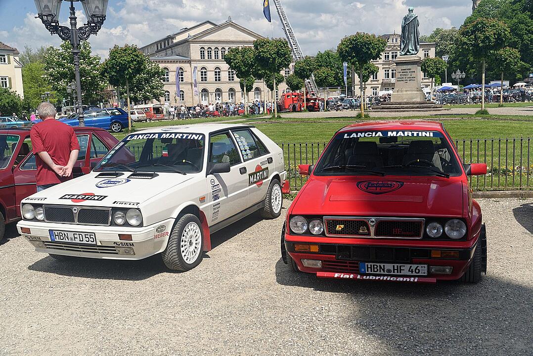 Hunderte von Oldtimern konnten bestaunt werden!