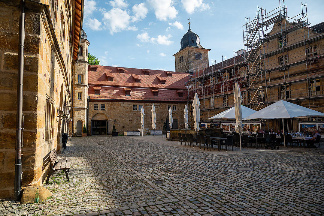 Beeindruckende Schlossanlage