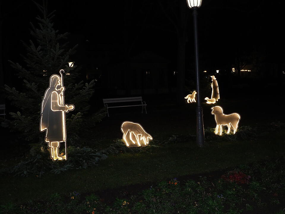 Weihnachtliche Stimmung in der Innenstadt
