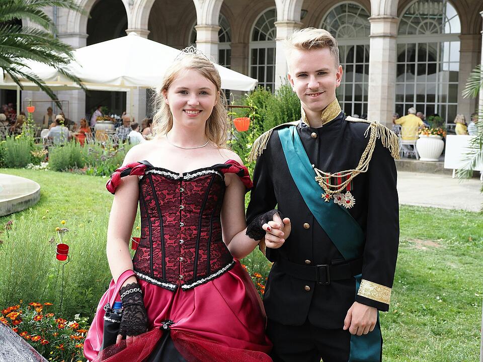 Historienspektakel im Kurpark