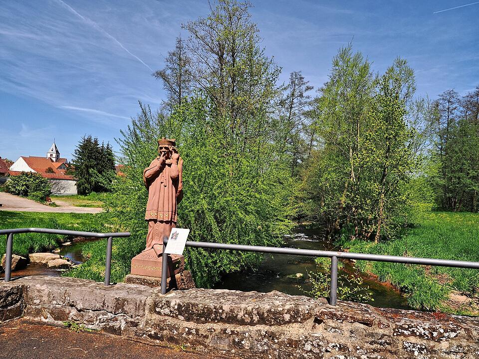 Die Wanderung führt durch eine Kernzone des Biosphärenreservats Rhön.