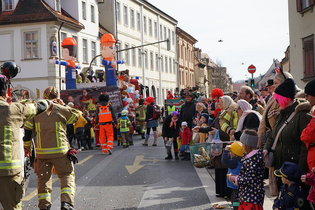 Die schönsten Bilder vom Faschingsumzug Bamberg 2025