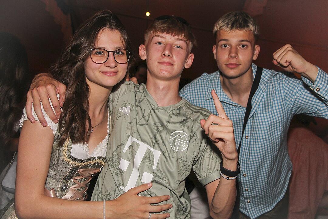 Am Montag spielte die Band "Radspitz".