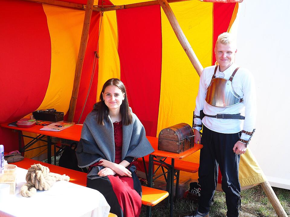 Stimmungsvolles Mittelalterfest
