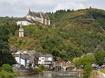 Luxemburg, Rheinland-Pfalz, Ausflug, Schloss Vianden